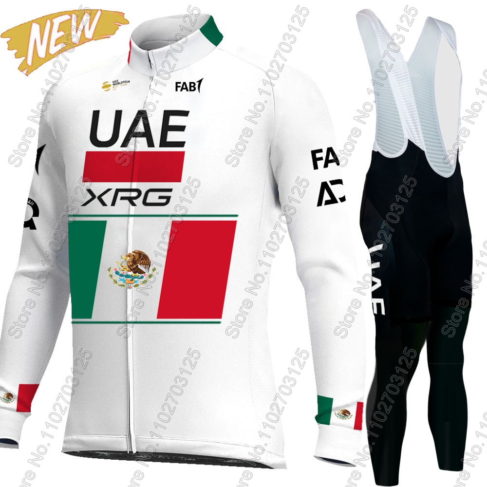Cycling Commuter Trousers - VAE Team Fietsen 2026 Mexico Jersey