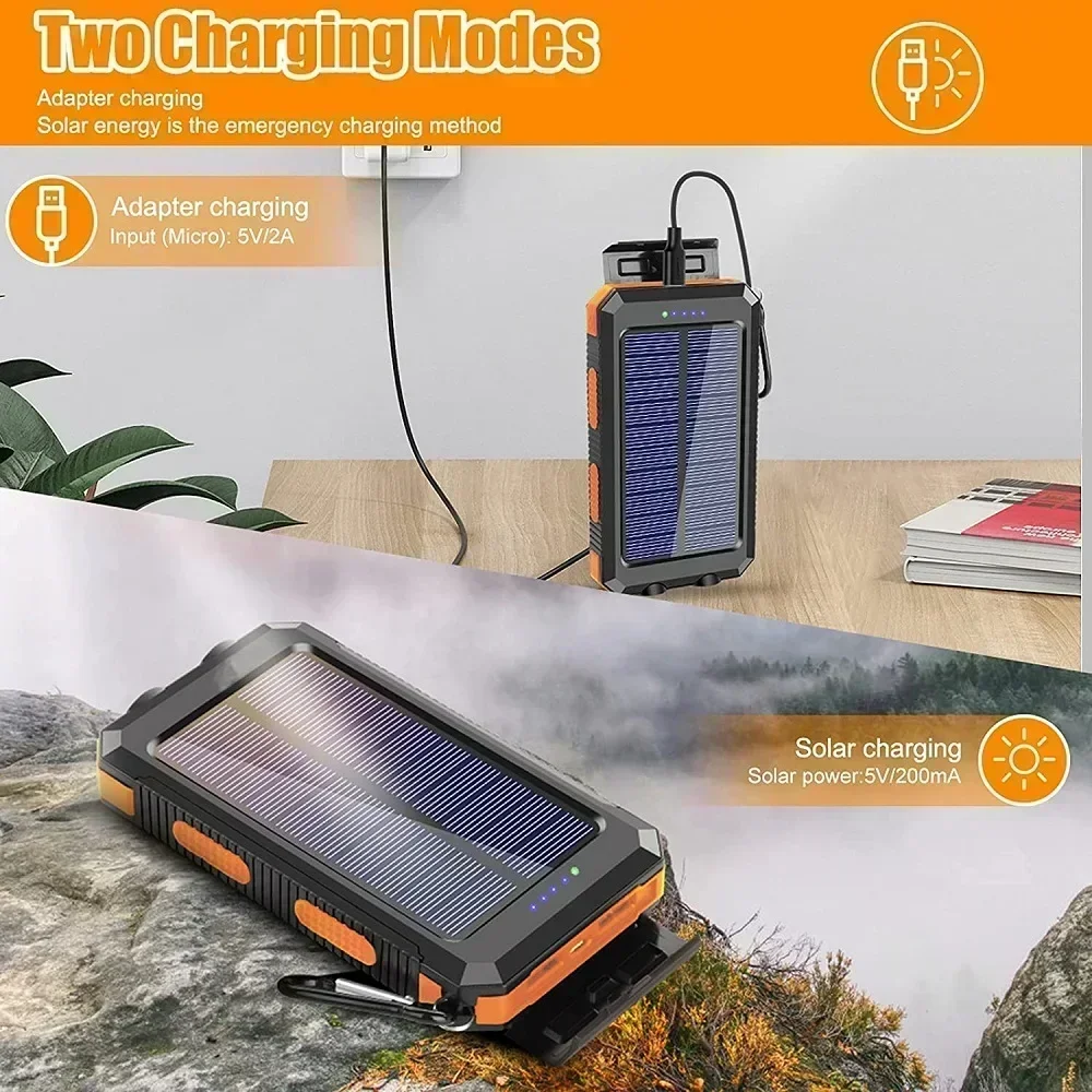 Lenovo 50000mAh Solar Power Ba - Usb Charger Dynamo recensie en prijs