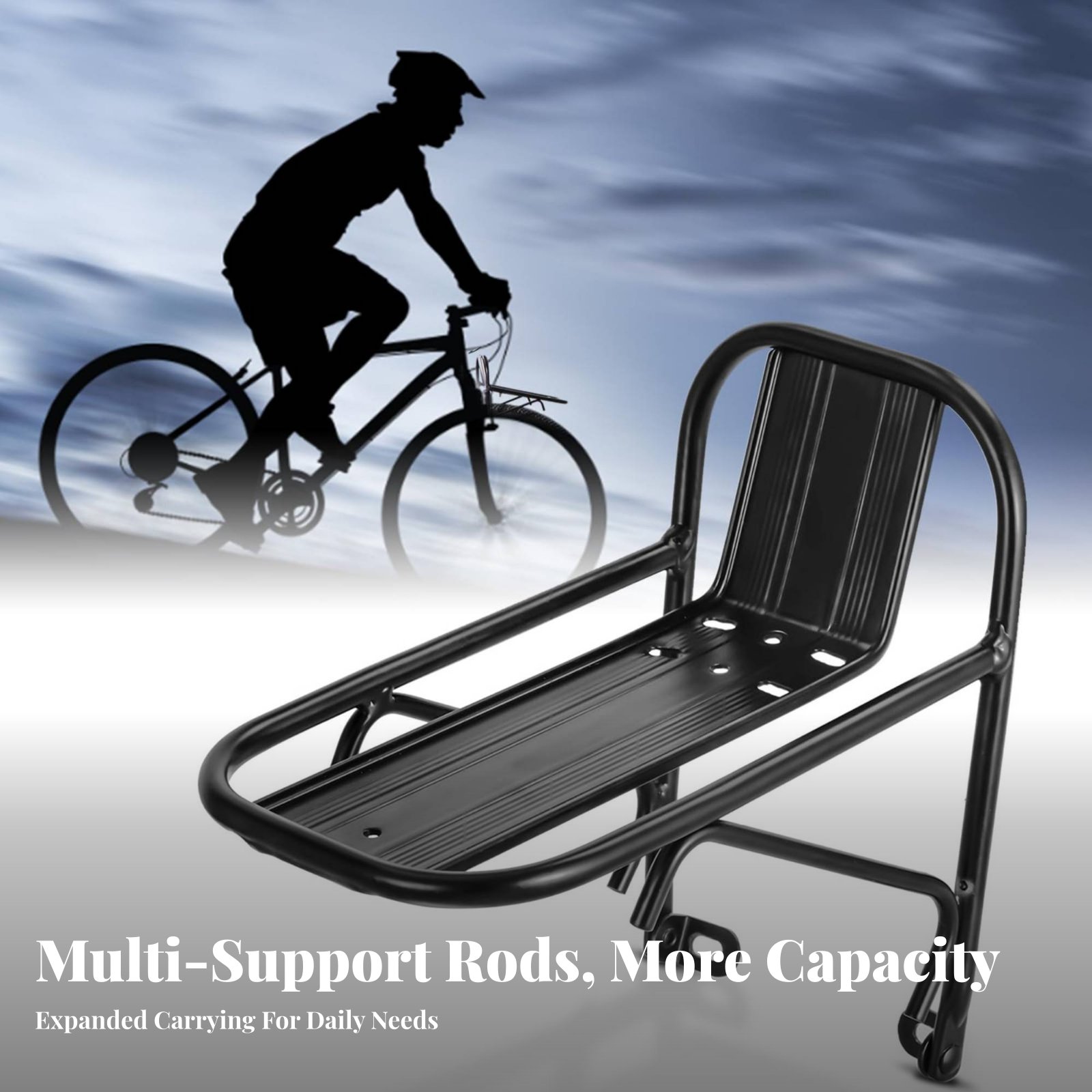 Fietsvoordrager Constructie va - Cargo Rack Aluminum recensie en prijs