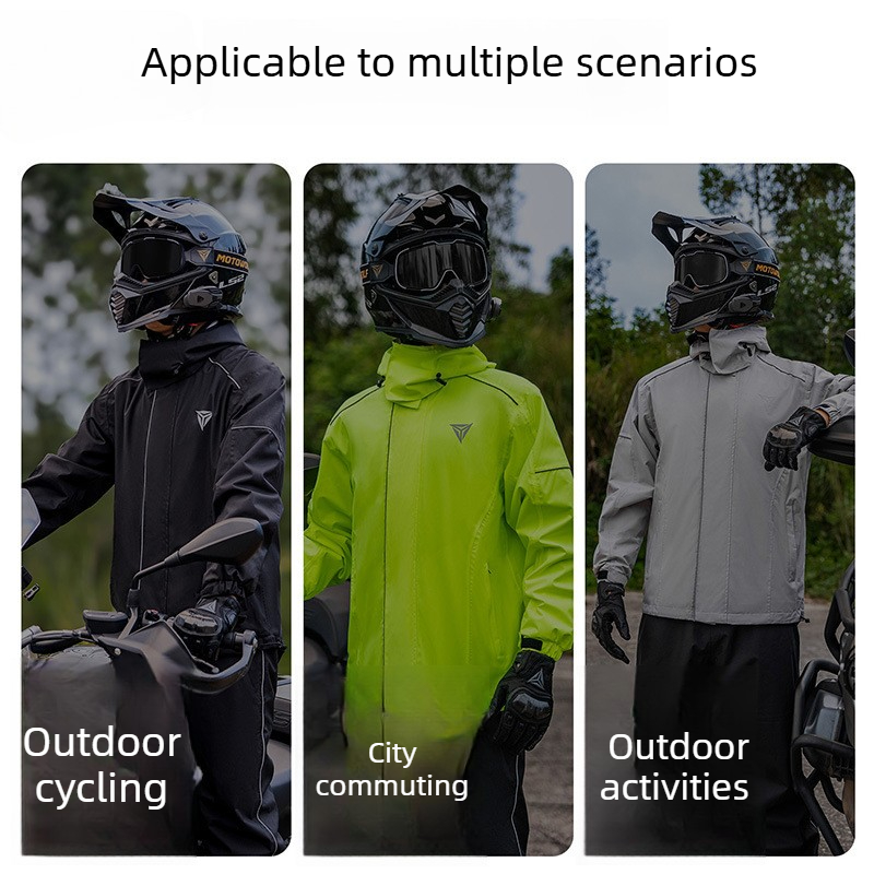 Motorregenpak, waterdichte jas - Cycling Commute Rain recensie en prijs