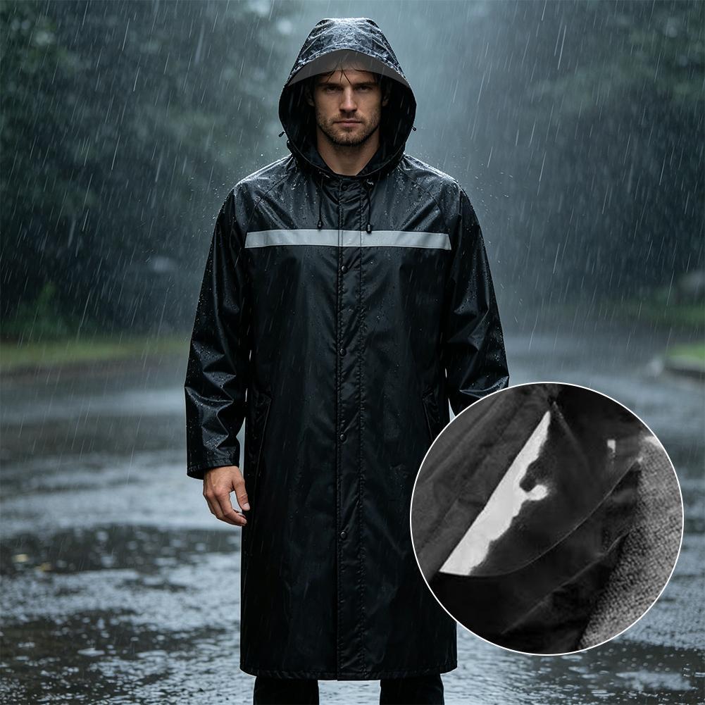 Waterdichte regenponcho met ca - Cycling Commute Rain recensie en prijs