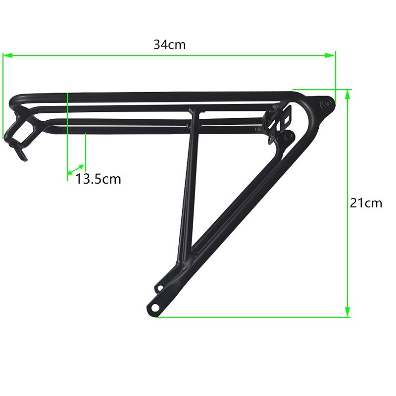 Fiets Bagagedrager Voor Brompt - Cargo Rack Aluminum recensie en prijs