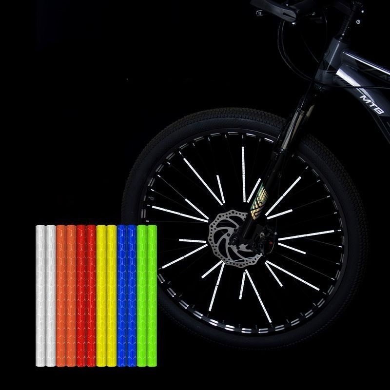 12-delige set fiets spaakrefle - Spoke Reflector Set recensie en prijs